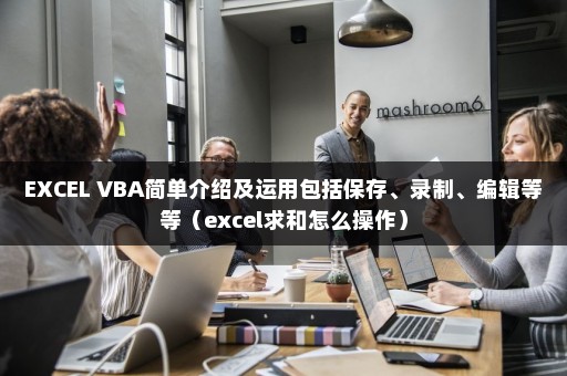EXCEL VBA简单介绍及运用包括保存、录制、编辑等等（excel求和怎么操作）
