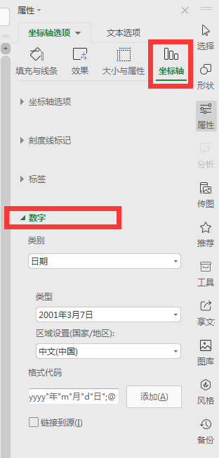 趋势图日期如何和表格内的日期一致