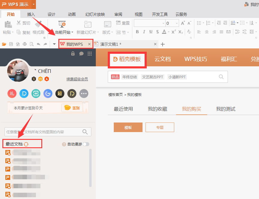 怎么查看历史打开过的文档