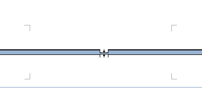 显示或隐藏页面空白区域
