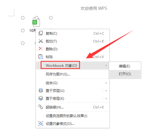 怎么查看下载好的world中插入的附件
